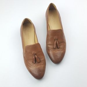 Talbots leather loafers